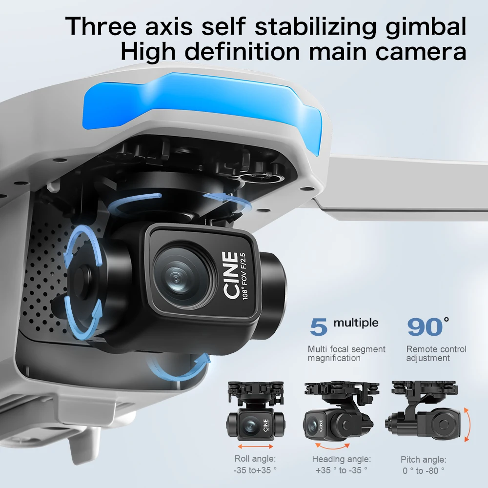 Original S-X1 GPS Faltbarer RC – Drone Gimbal 3 Axis Bewertung und Preis