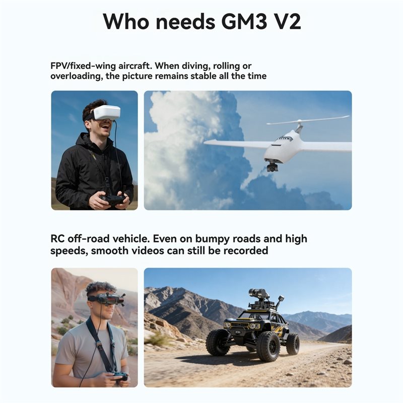 [NEU!A25P] GM3 V2 FPV Gimbal 3 – Drone Gimbal 3 Axis Bewertung und Preis